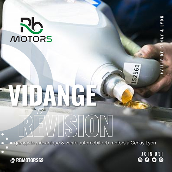 RBMOTORS-Vidange